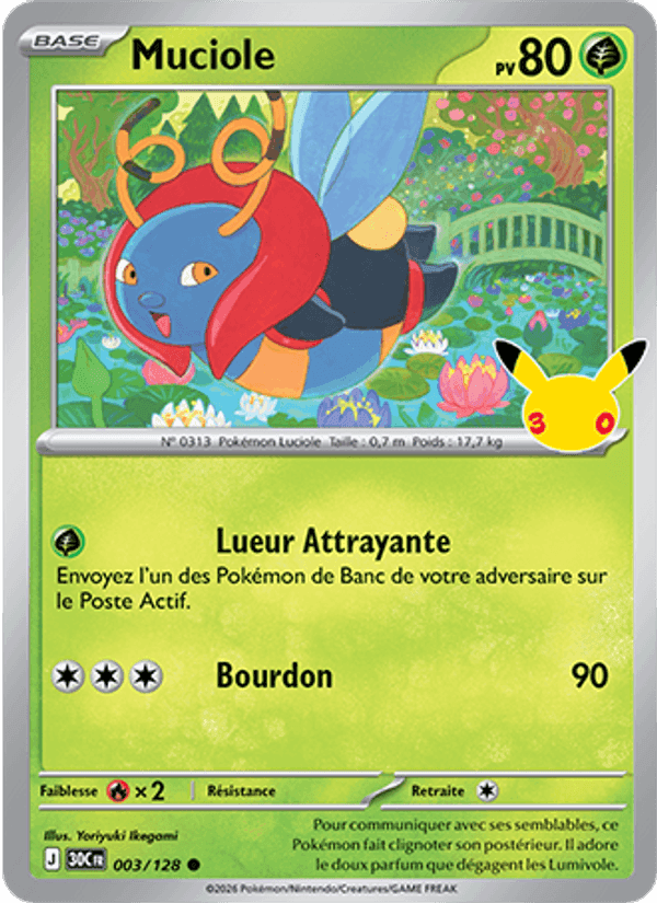 Muciole, carte 003 de 30ᵉ Anniversaire