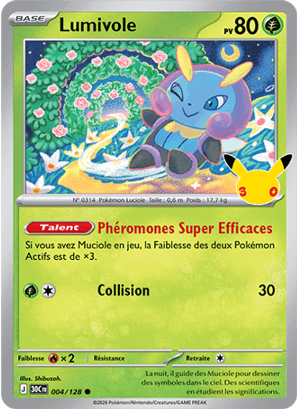 Lumivole, carte 004 de 30ᵉ Anniversaire