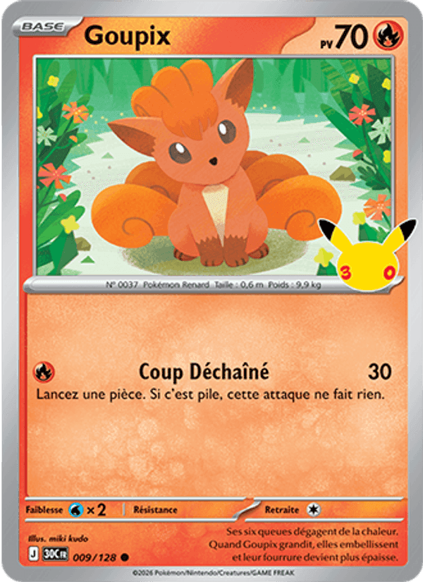 Goupix, carte 009 de 30ᵉ Anniversaire