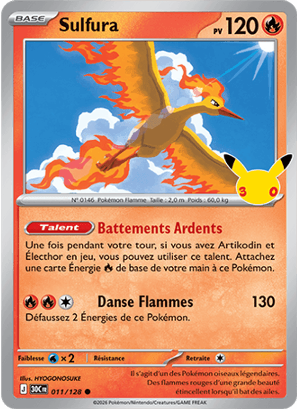 Sulfura, carte 011 de 30ᵉ Anniversaire