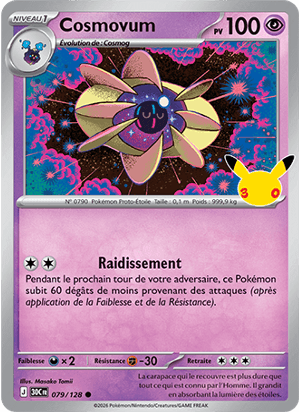 Cosmovum, carte 079 de 30ᵉ Anniversaire