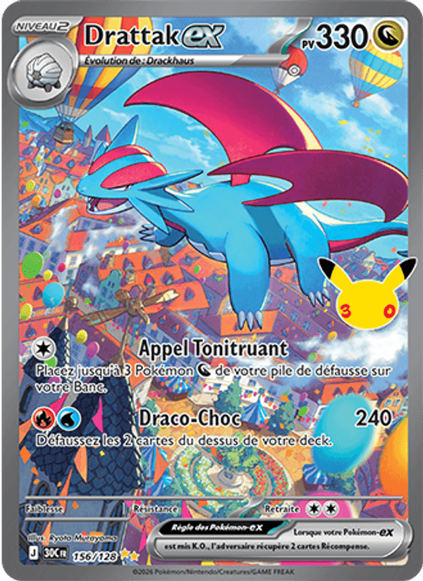 Drattak-ex, carte 156 de 30ᵉ Anniversaire