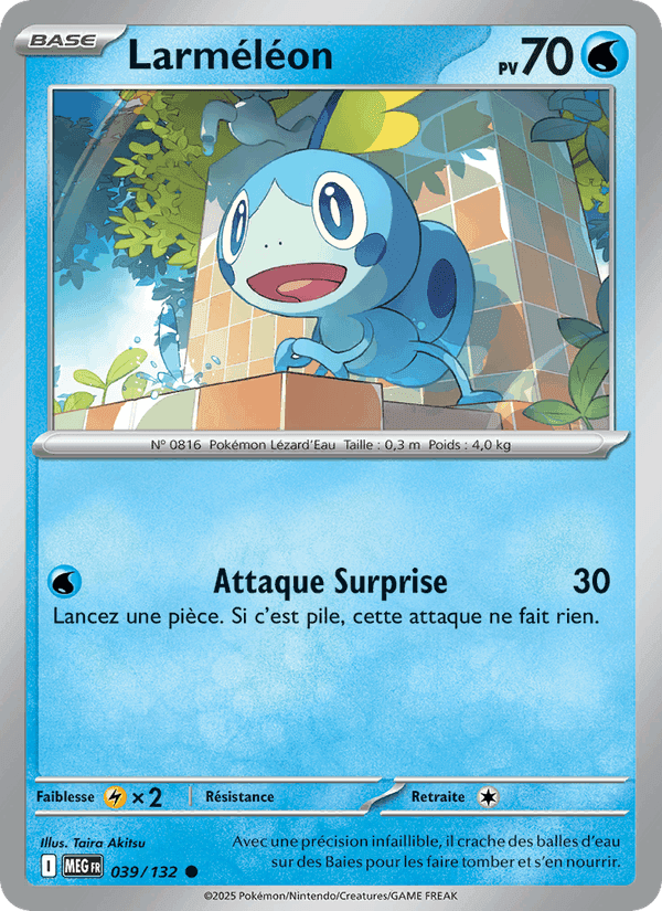 Larméléon, carta 039 de Méga-Évolution