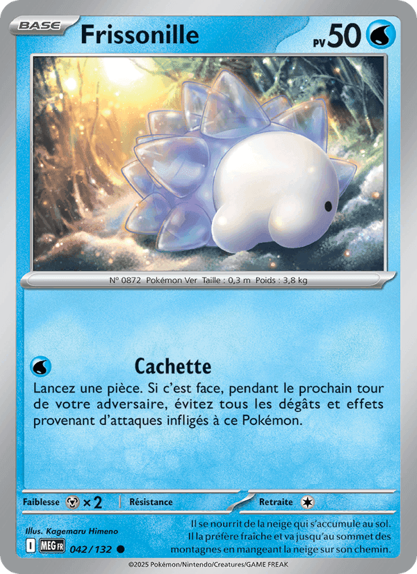 Frissonille, carta 042 di Méga-Évolution