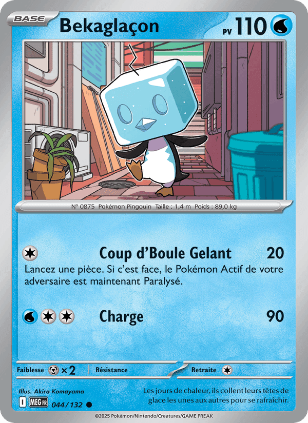 Bekaglaçon, carta 044 di Méga-Évolution