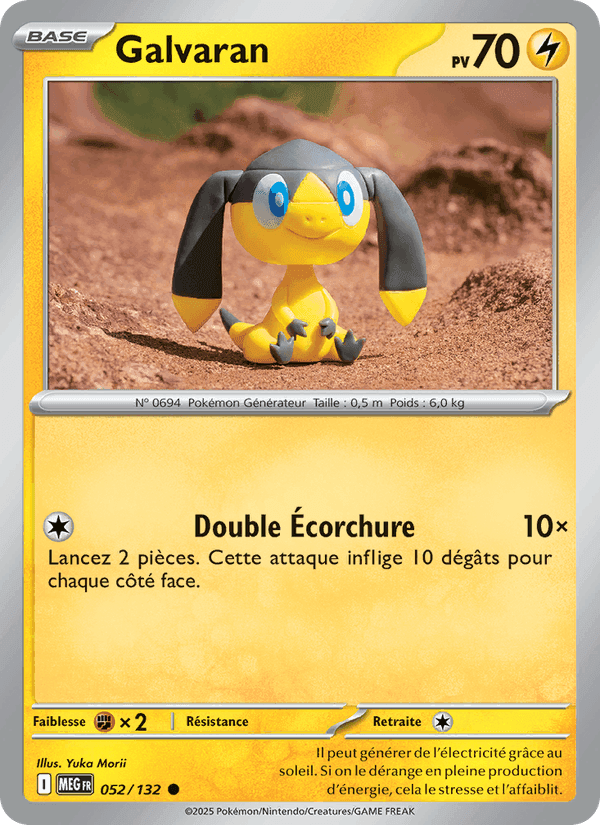 Galvaran, carta 052 di Méga-Évolution
