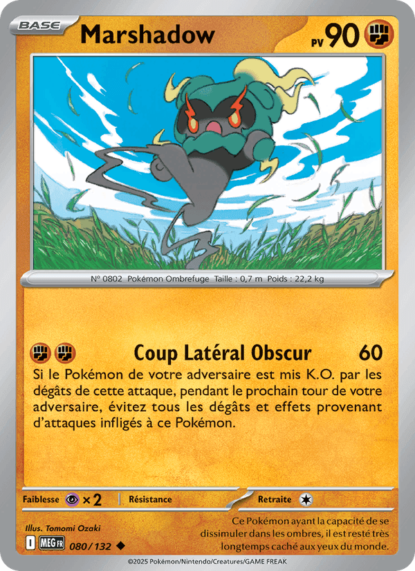 Marshadow, carte 080 de Méga-Évolution