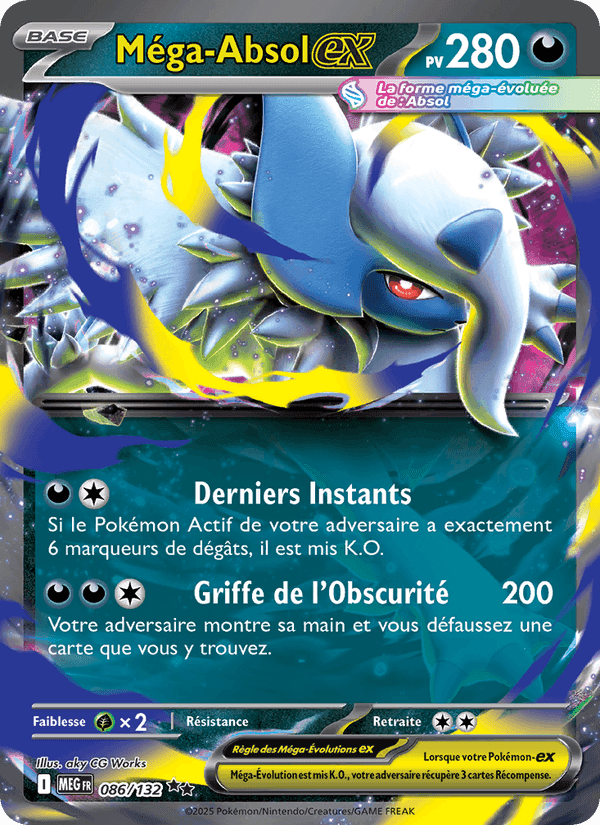 Méga-Absol-ex, carte 086 de Méga-Évolution