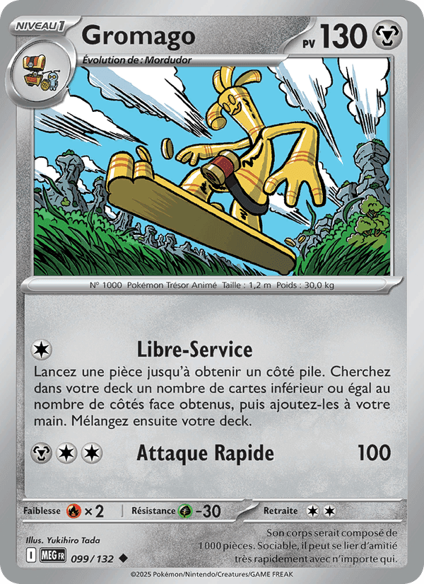 Gromago, carta 099 di Méga-Évolution