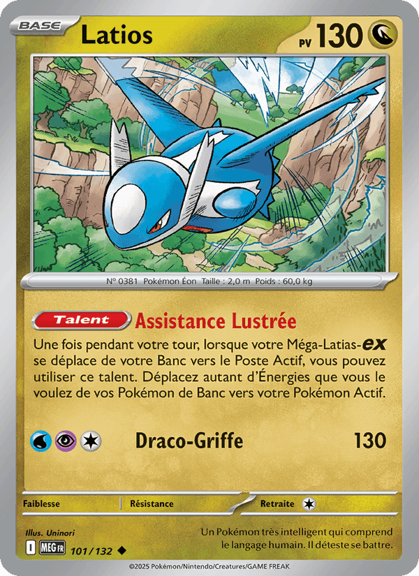 Méga-Évolution の 101 番、Latios