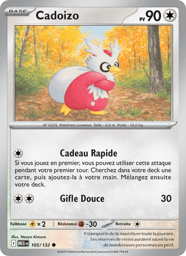 Cadoizo, card 105 from Méga-Évolution