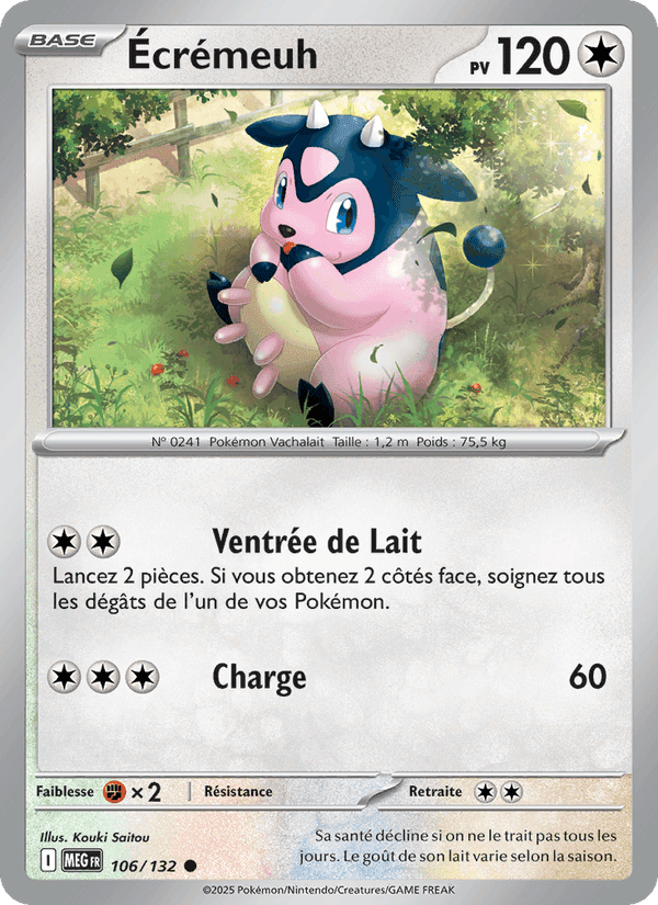 Écrémeuh, carte 106 de Méga-Évolution
