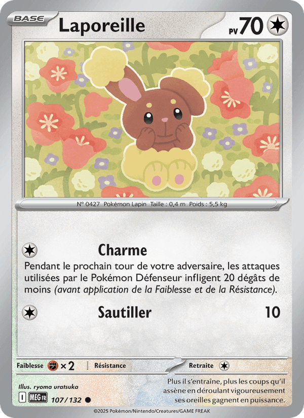 Laporeille, card 107 from Méga-Évolution
