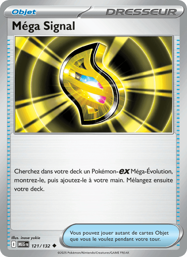 Méga Signal, card 121 from Méga-Évolution