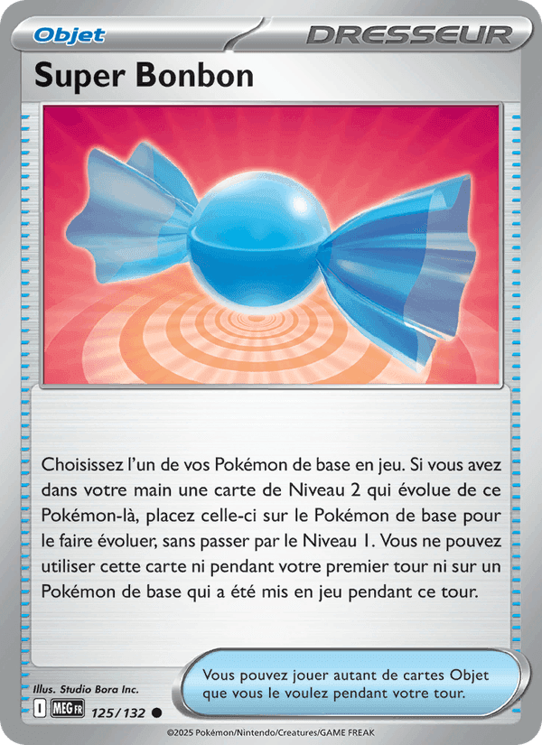 Super Bonbon, carte 125 de Méga-Évolution