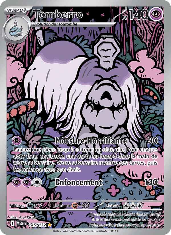 Tomberro, card 145 from Méga-Évolution