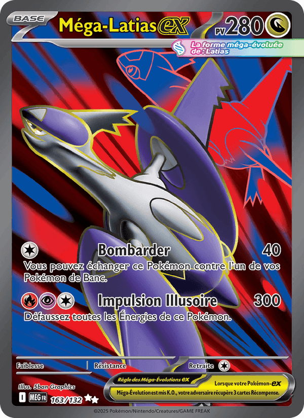 Méga-Latias-ex, carta 163 di Méga-Évolution