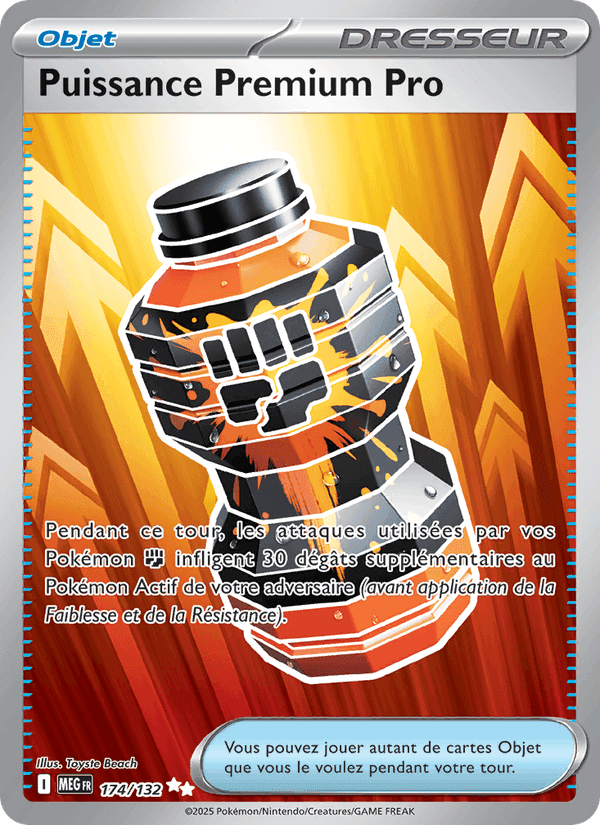 Puissance Premium Pro, card 174 from Méga-Évolution