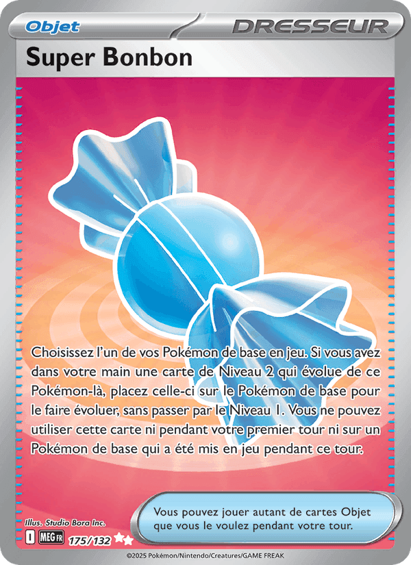 Super Bonbon, carte 175 de Méga-Évolution