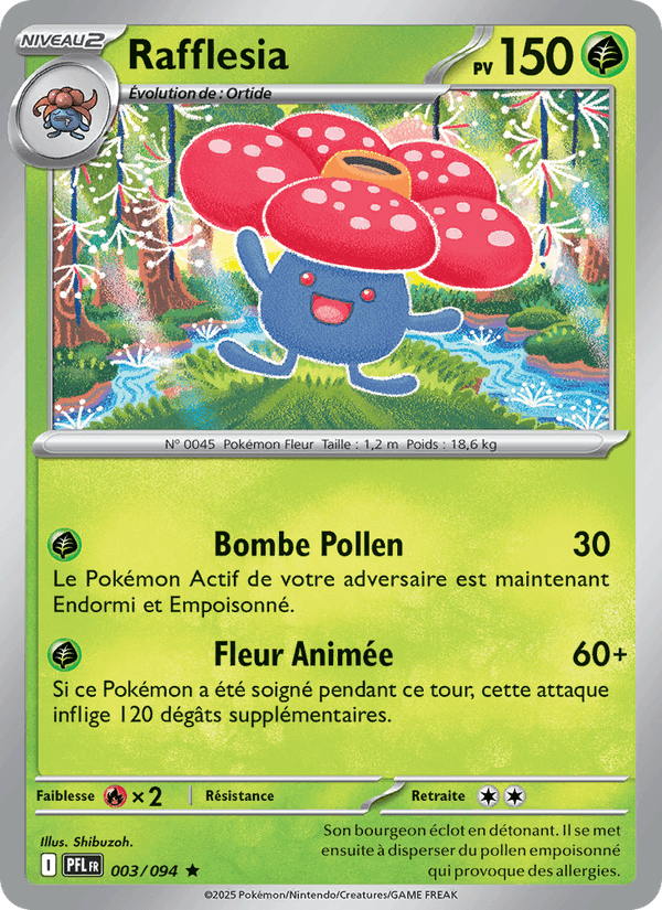 Rafflesia, carta 003 di Flammes Fantasmagoriques