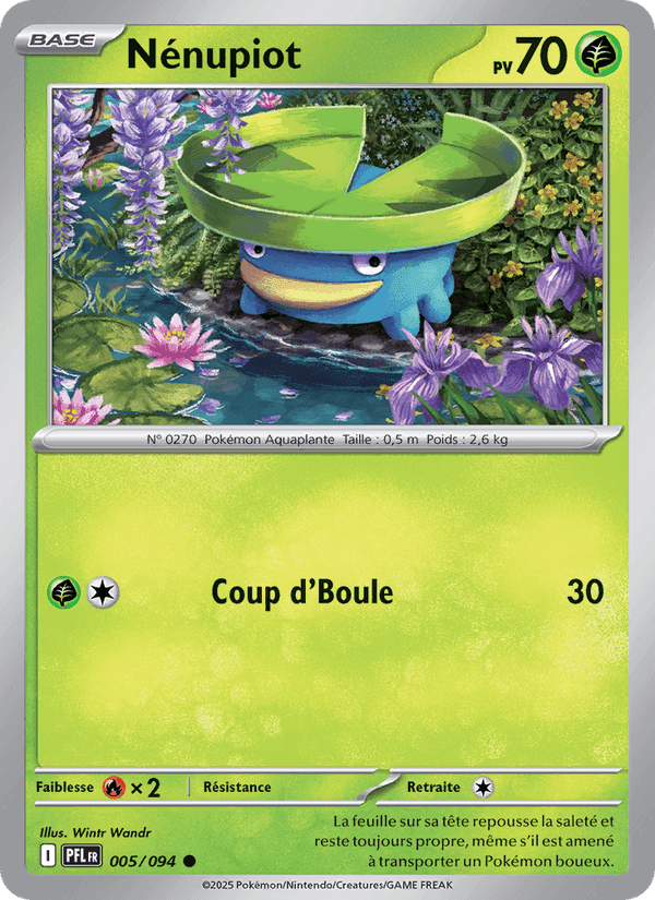 Nénupiot, carte 005 de Flammes Fantasmagoriques