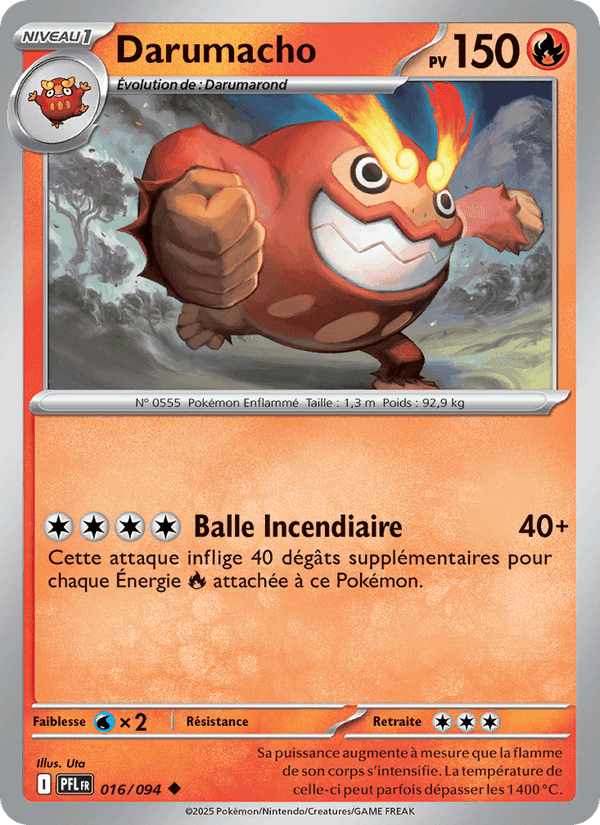 Darumacho, carte 016 de Flammes Fantasmagoriques
