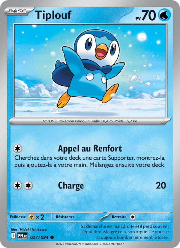 Tiplouf, carte 027 de Flammes Fantasmagoriques