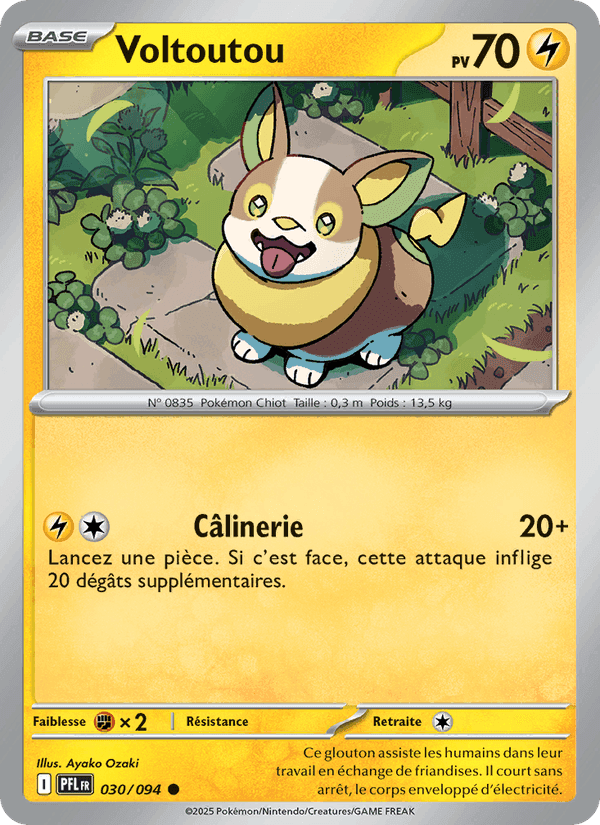 Voltoutou, carte 030 de Flammes Fantasmagoriques