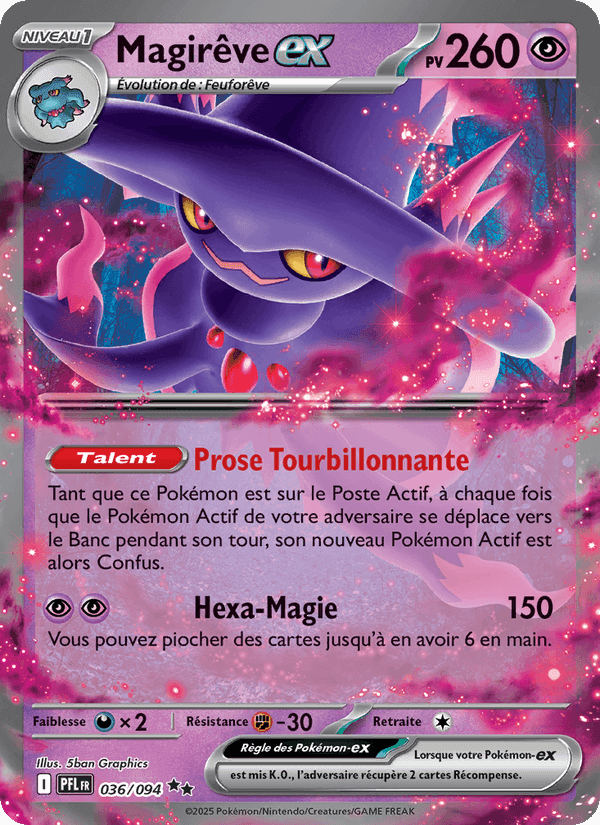 Magirêve-ex, carta 036 de Flammes Fantasmagoriques