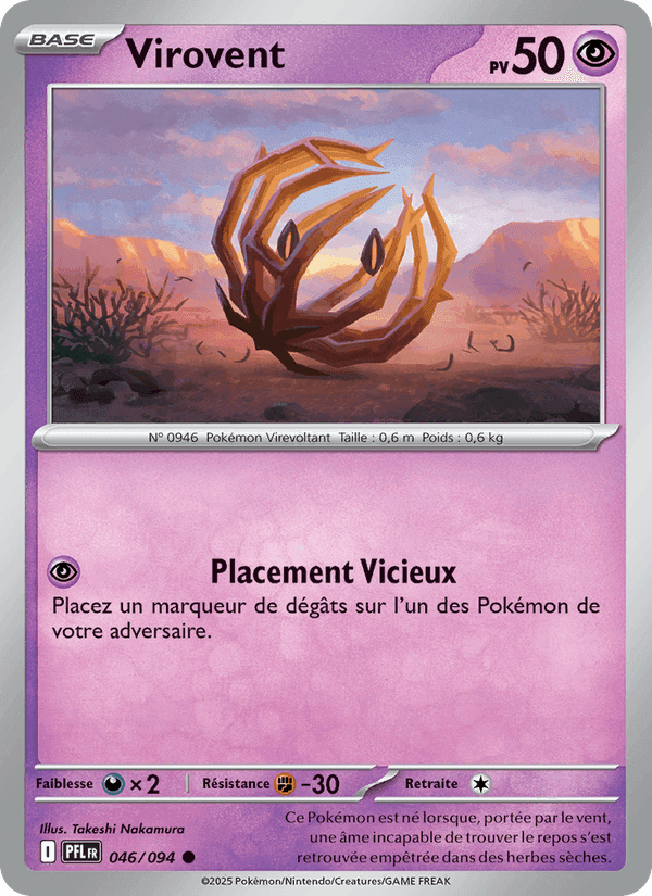 Virovent, carte 046 de Flammes Fantasmagoriques