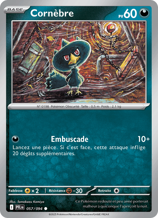 Cornèbre, card 057 from Flammes Fantasmagoriques