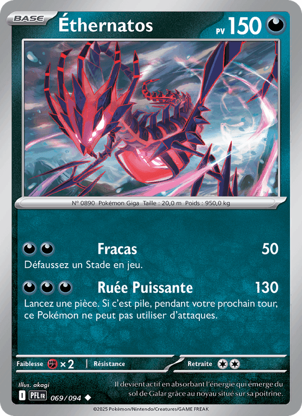 Éthernatos, card 069 from Flammes Fantasmagoriques