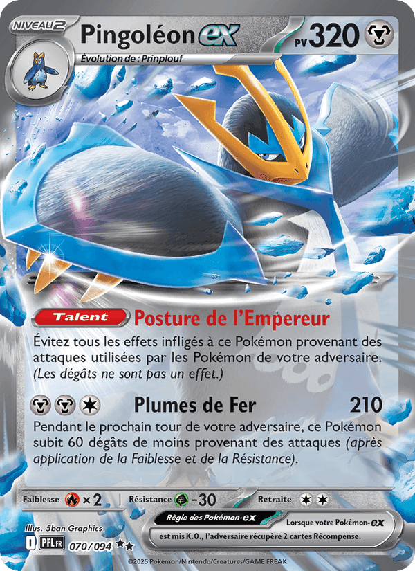 Pingoléon-ex, carte 070 de Flammes Fantasmagoriques