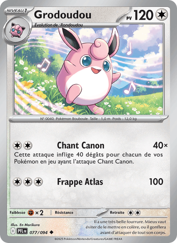 Grodoudou, carte 077 de Flammes Fantasmagoriques