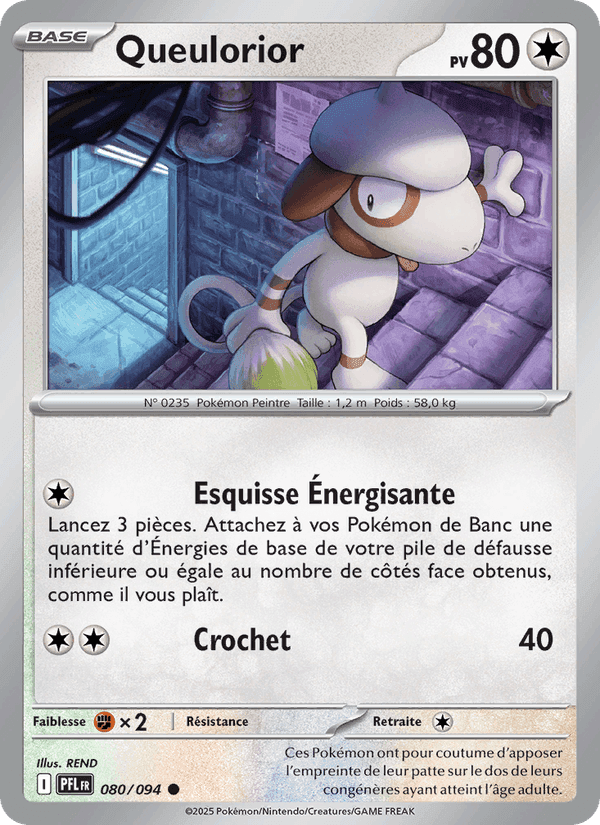 Queulorior, carte 080 de Flammes Fantasmagoriques