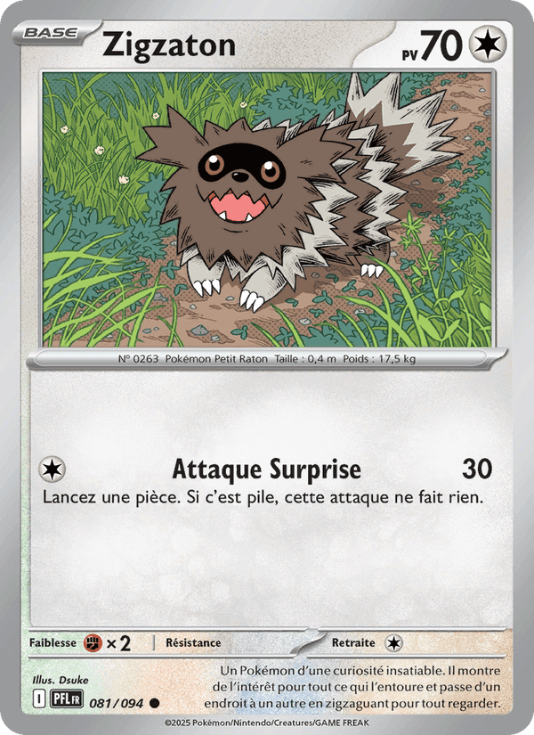 Zigzaton, card 081 from Flammes Fantasmagoriques