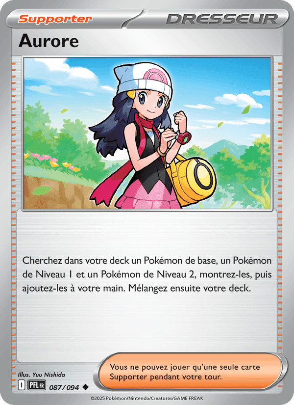 Aurore, carte 087 de Flammes Fantasmagoriques