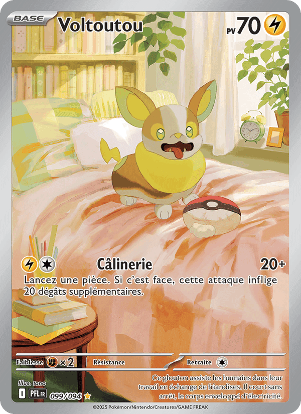 Voltoutou, carta 099 de Flammes Fantasmagoriques