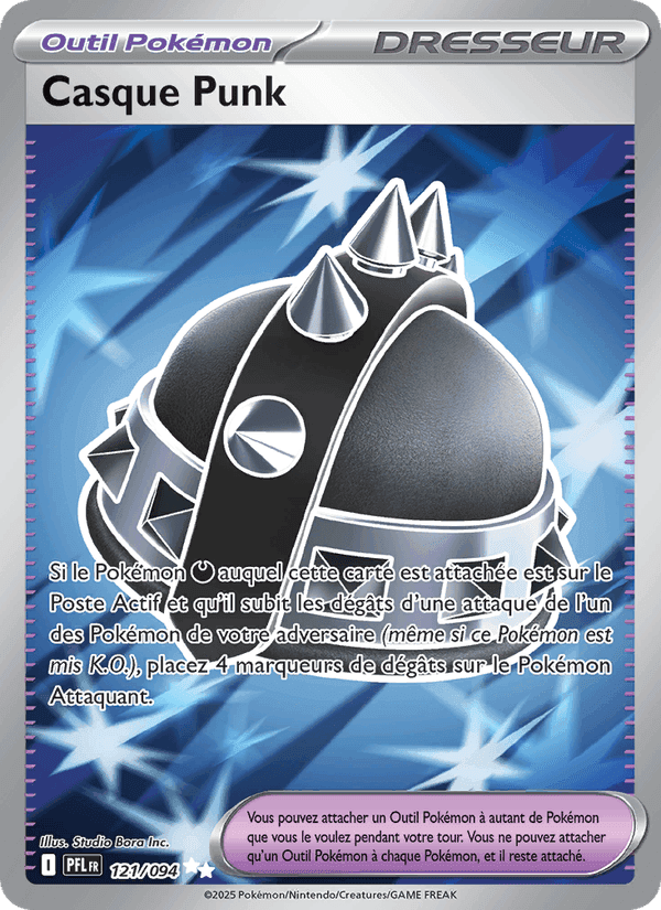 Casque Punk, carte 121 de Flammes Fantasmagoriques