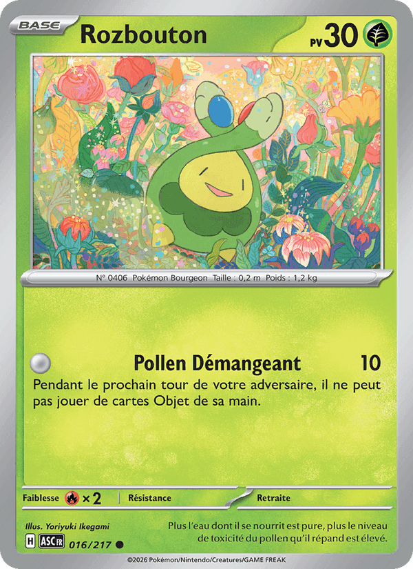 Rozbouton, card 016 from Héros Transcendants