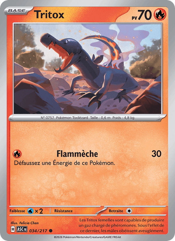 Tritox, carte 034 de Héros Transcendants