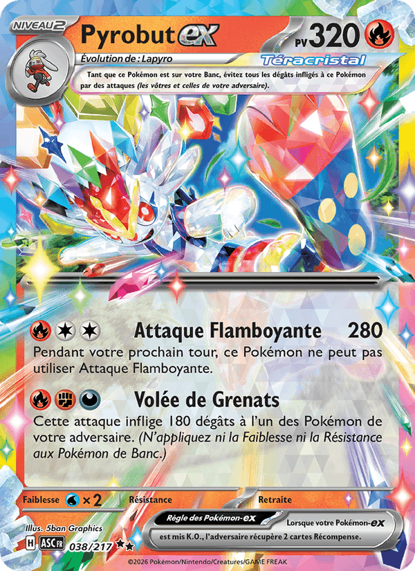 Pyrobut-ex, carte 038 de Héros Transcendants