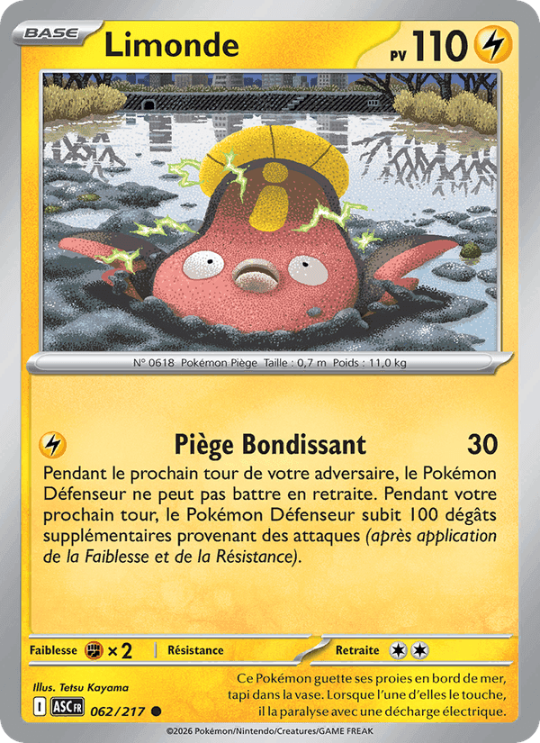 Limonde, carte 062 de Héros Transcendants