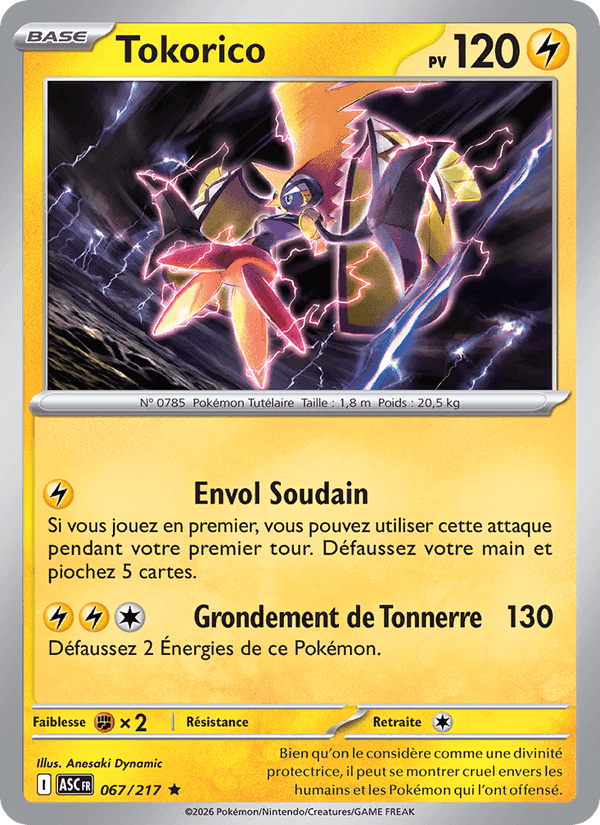 Tokorico, carta 067 di Héros Transcendants