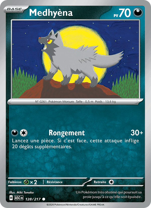 Medhyèna, carte 128 de Héros Transcendants