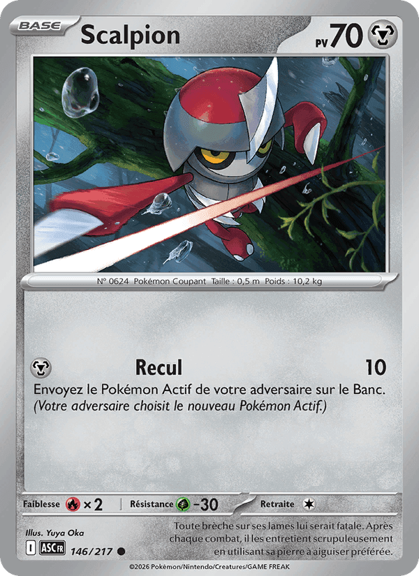 Scalpion, carte 146 de Héros Transcendants