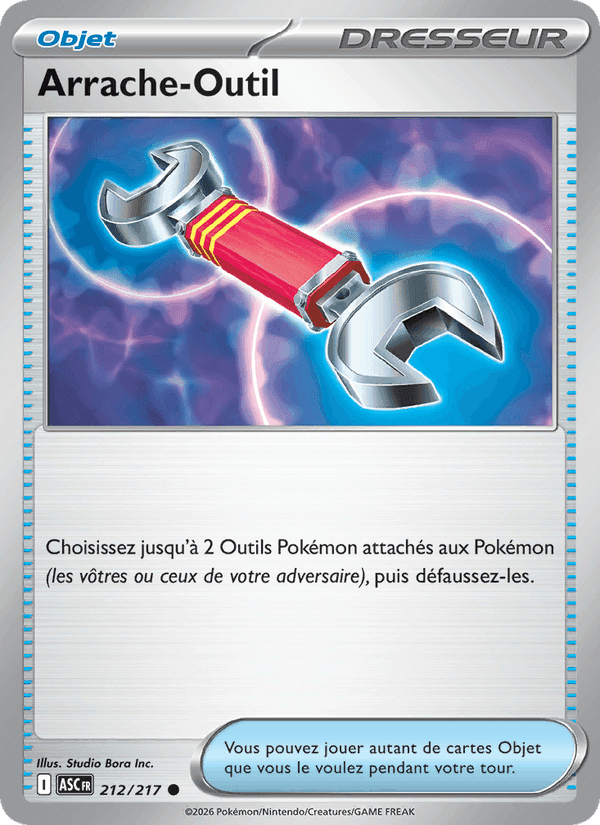 Arrache-Outil, carte 212 de Héros Transcendants