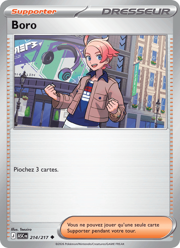 Boro, card 214 from Héros Transcendants
