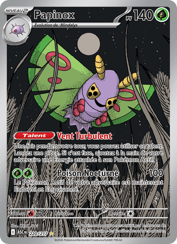 Papinox, card 220 from Héros Transcendants