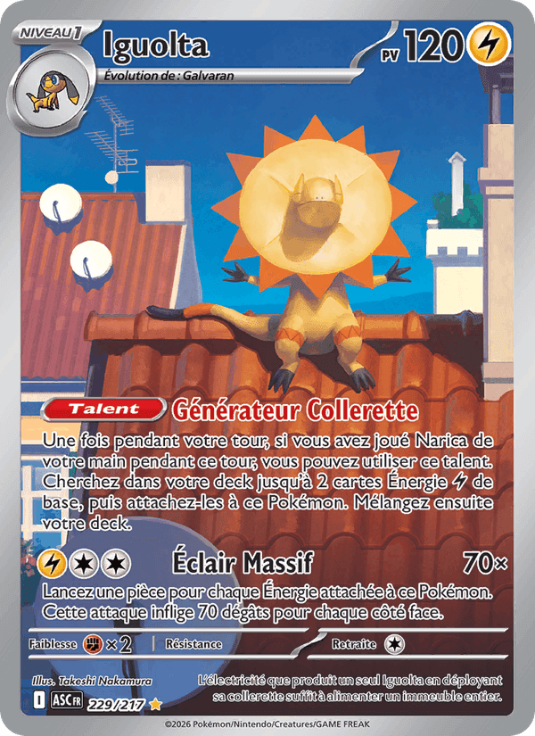 Iguolta, carte 229 de Héros Transcendants